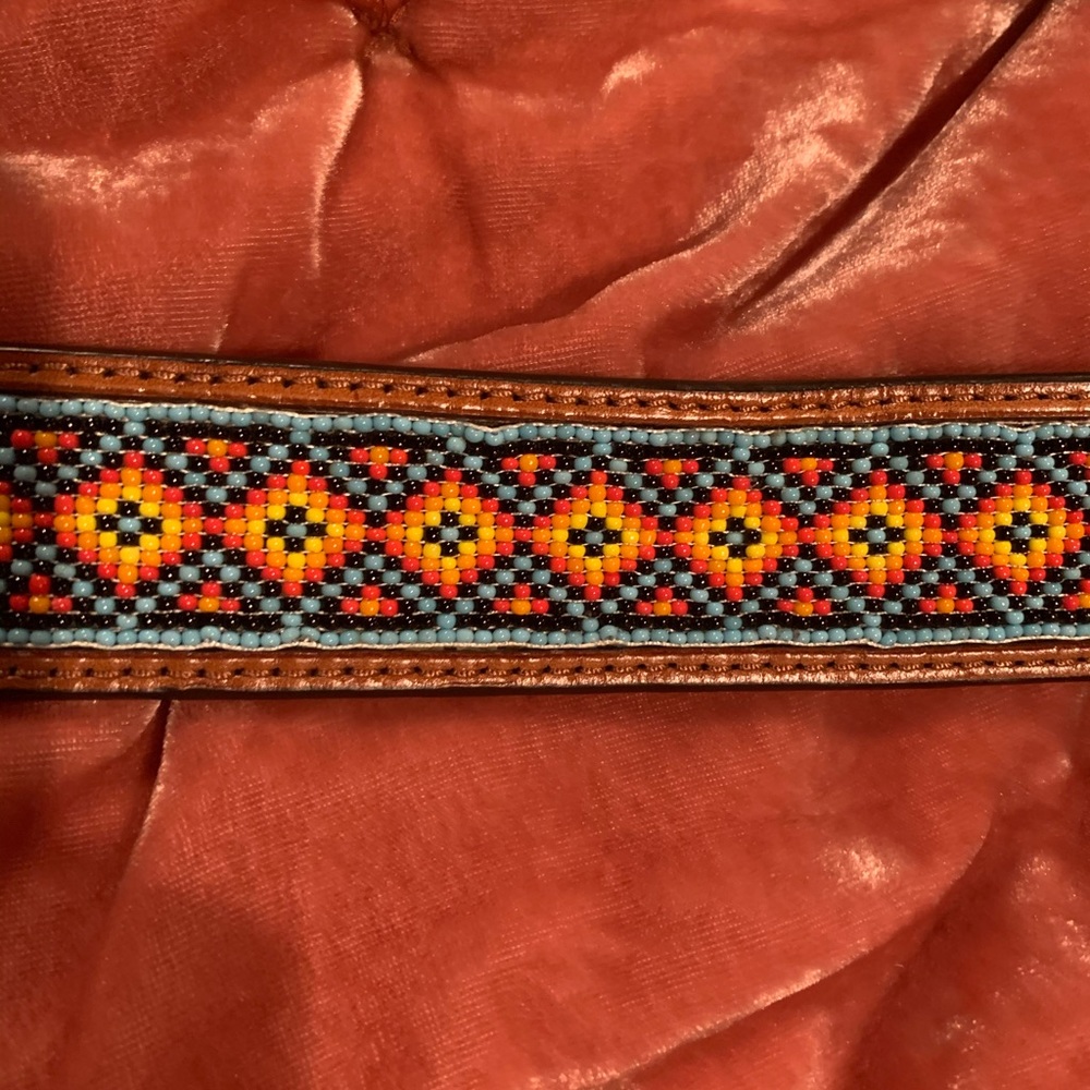 Nocona beaded belt